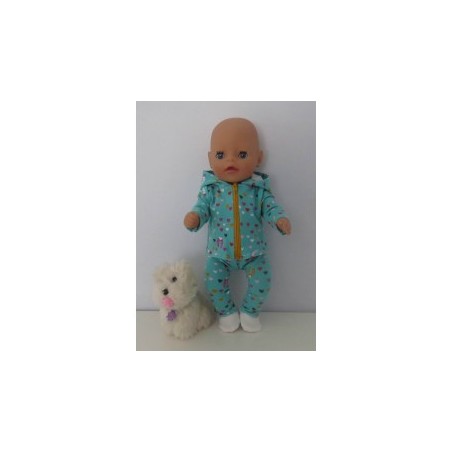 vest setje hartjes baby born little 36cm
