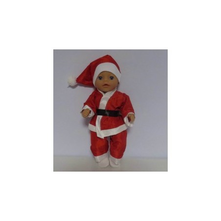 kerstman pak  baby born little 36cm