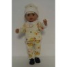wintertrui setje geel kuikens baby born little 36cm