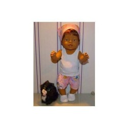 korte broek set disney prinssen roze baby born 43cm