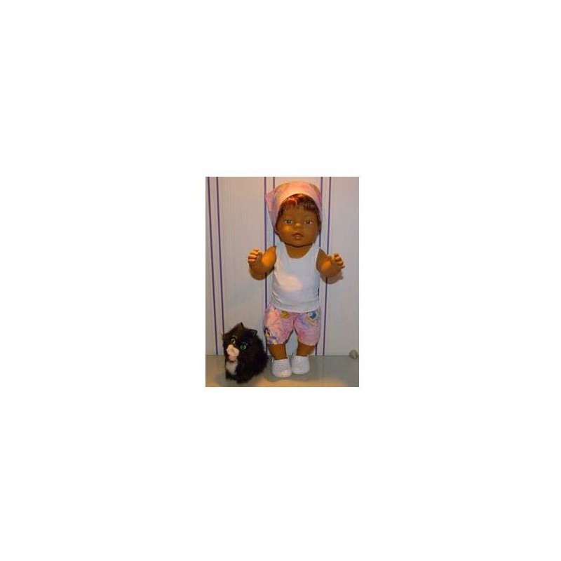 korte broek set disney prinssen roze baby born 43cm
