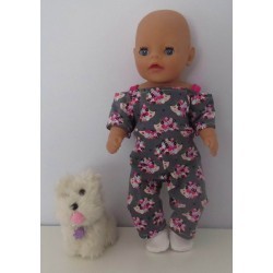jumpsuit egels baby born little 36cm