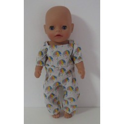 jumpsuit baby born little 36cm