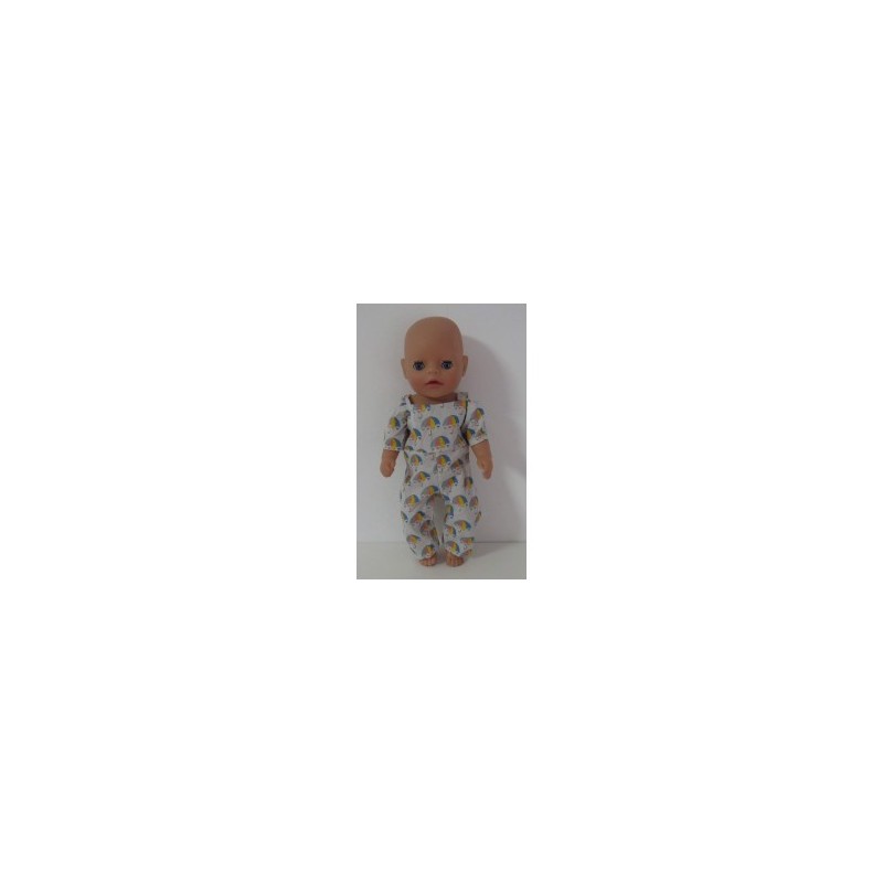 jumpsuit baby born little 36cm