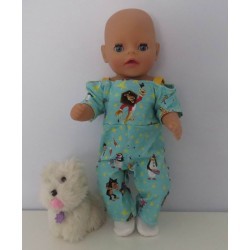 jumpsuit madegaskar baby born little 36cm