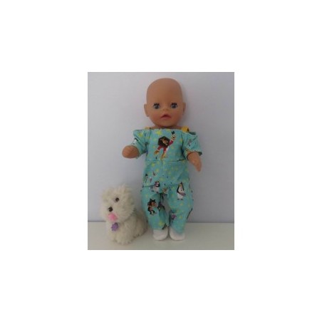 jumpsuit madegaskar baby born little 36cm