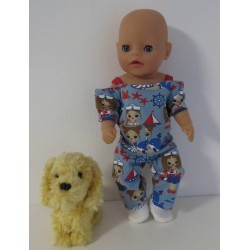 jumpsuit meisje baby born little 36cm