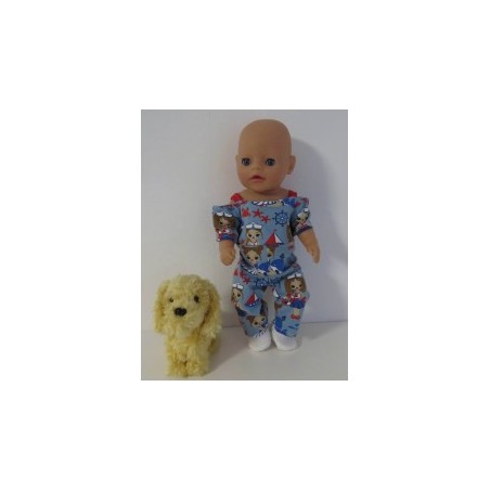 jumpsuit meisje baby born little 36cm