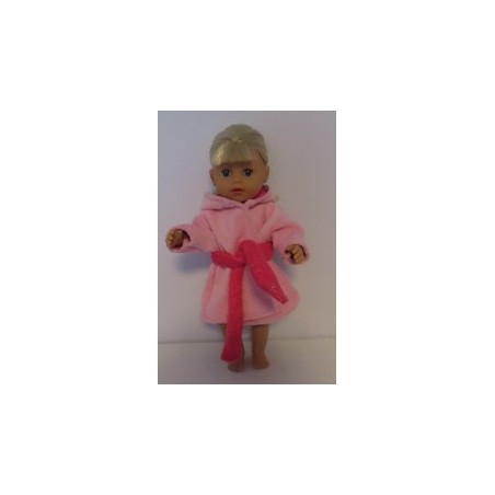 badjas roze baby born little 36cm