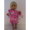badjas roze beren baby born little 36cm