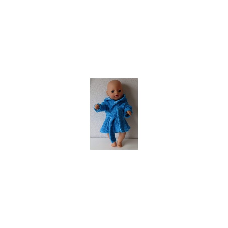 badjas blauw baby born little 36cm