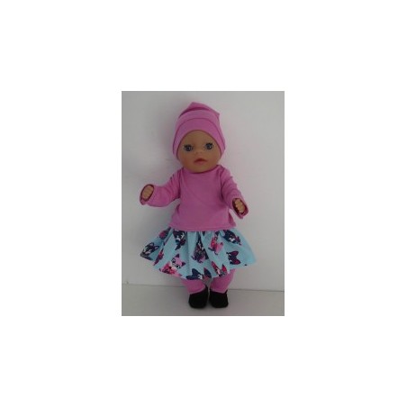 rok setje  vossen baby born little 36cm