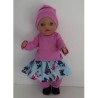rok setje  vossen baby born little 36cm