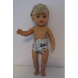 onderbroek matrozen beren baby born little 36cm