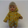 softshell jas oker geel baby born little 36cm