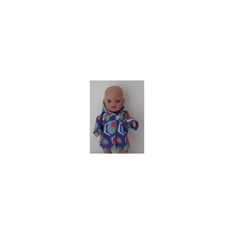 softshell jas paars baby born little 36cm