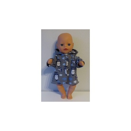 winterjas beren baby born little 36cm