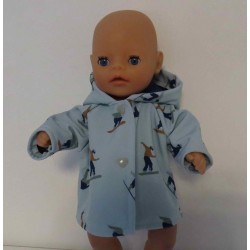 softshell jas snowboarden baby born little 36cm