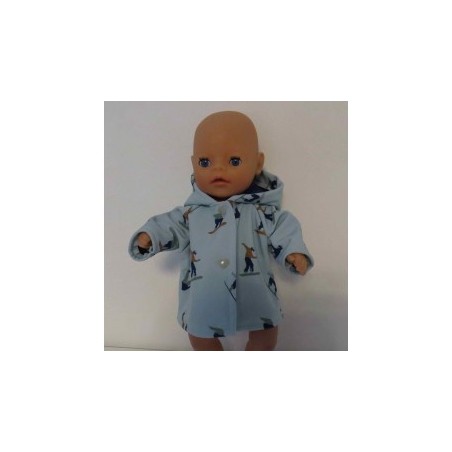 softshell jas snowboarden baby born little 36cm