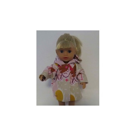 softshell jas bewerkt baby born little 36cm