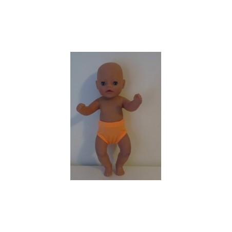 zwembroek oranje baby born little 36cm