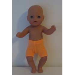zwembroek oranje baby born little 36cm