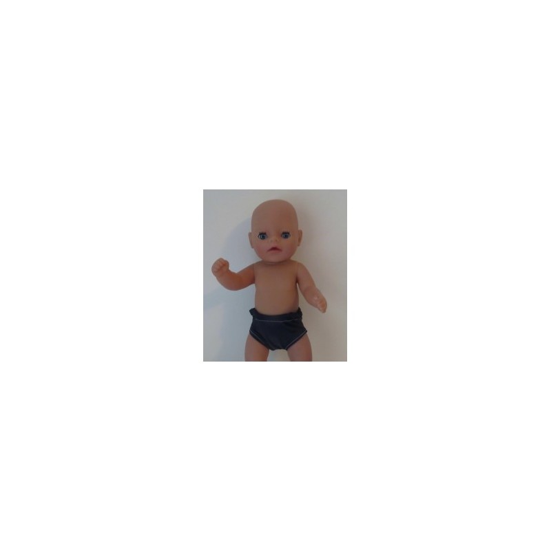 zwembroek donker blauw baby born little 36cm