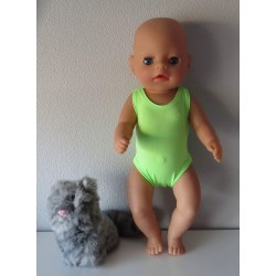 badpak groen baby born little 36cm