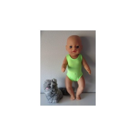 badpak groen baby born little 36cm