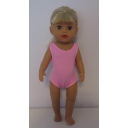 badpak licht roze baby born little 36cm