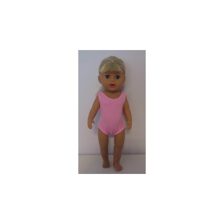 badpak licht roze baby born little 36cm