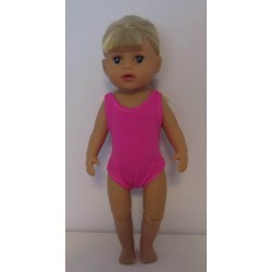 badpak hard roze baby born little 36cm