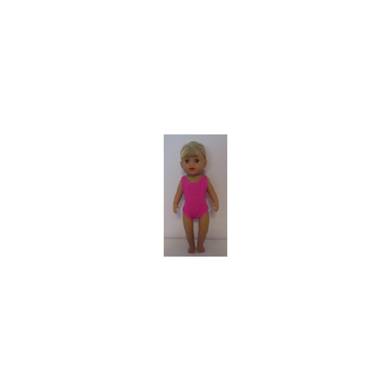 badpak hard roze baby born little 36cm