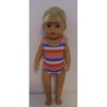 badpak gestreept breed baby born little 36cm