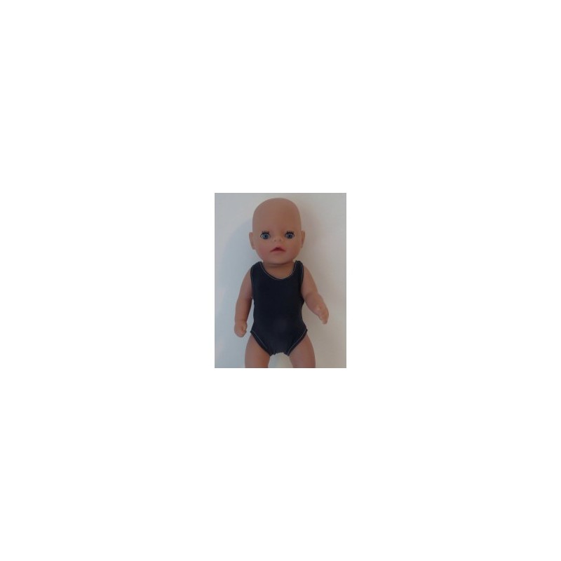 badpak donker blauw baby born little 36cm