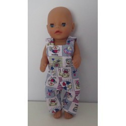 tuinbroek beren baby born little 36cm