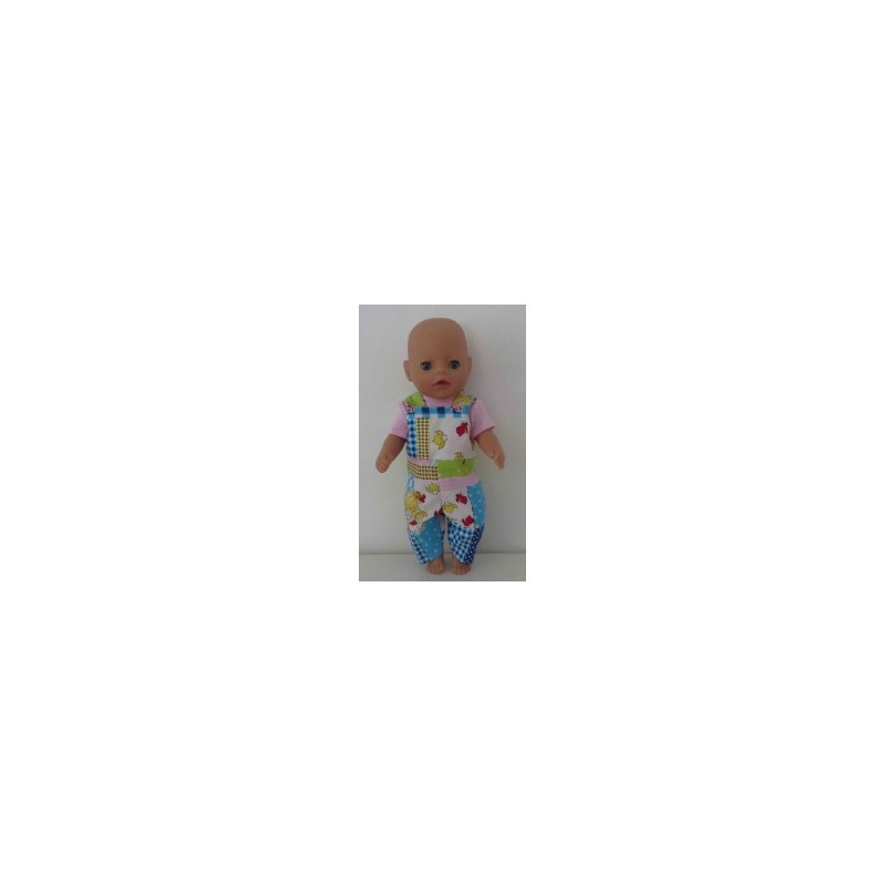 tuinbroek tutu cute baby born little 36cm