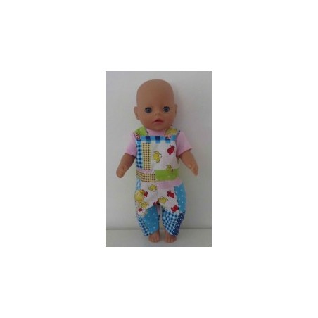 tuinbroek tutu cute baby born little 36cm