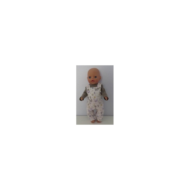 tuinbroek draken baby born little 36cm