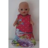 slaapzak rood vogels baby born little 36cm