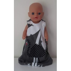 slaapzak vogels baby born little 36cm
