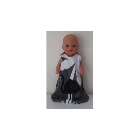 slaapzak vogels baby born little 36cm