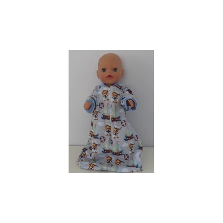 slaapzak mouwen matrozen beren baby born little 36cm