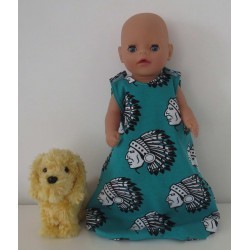 slaapzak indiaan baby born little 36cm