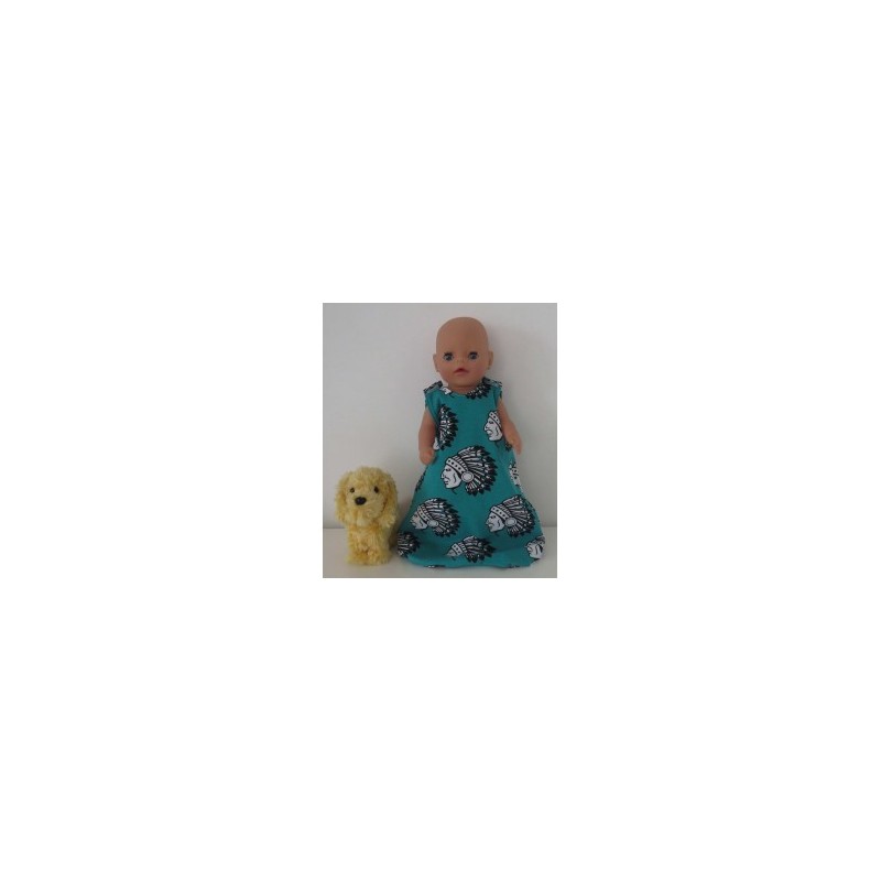 slaapzak indiaan baby born little 36cm
