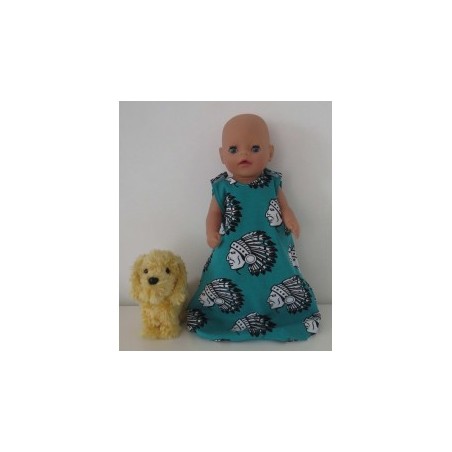 slaapzak indiaan baby born little 36cm
