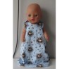 slaapzak blauw leeuwen baby born little 36cm
