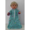 slaapzak mouwen mint hartjes baby born little 36cm