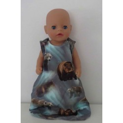 slaapzak beren baby born little 36cm