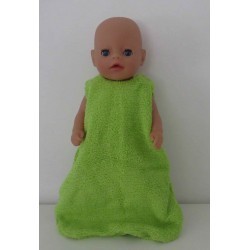 slaapzak groen baby born little 36cm